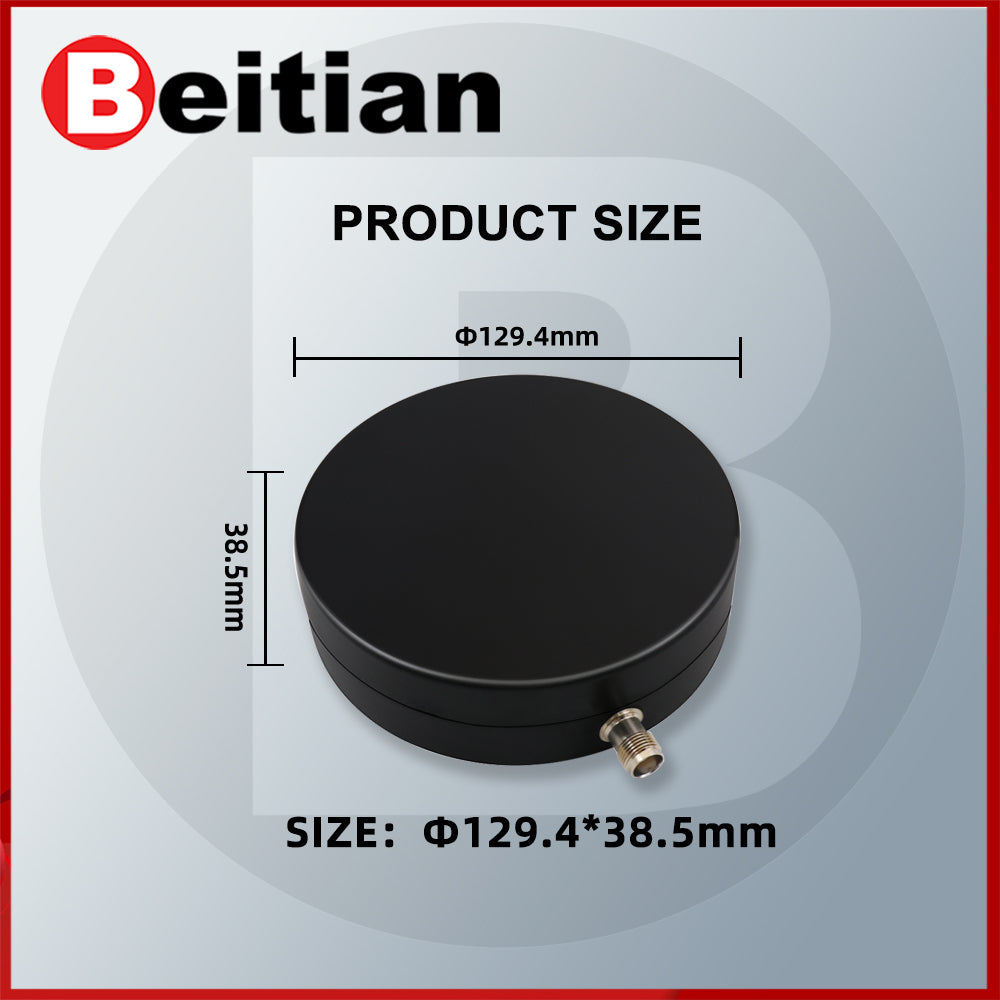Beitian GPS four-star full-frequency RTK two magnetic GNSS antenna BT-132STK Beitian GPS four-star full-frequency RTK two magnetic GNSS antenna BT-132STK